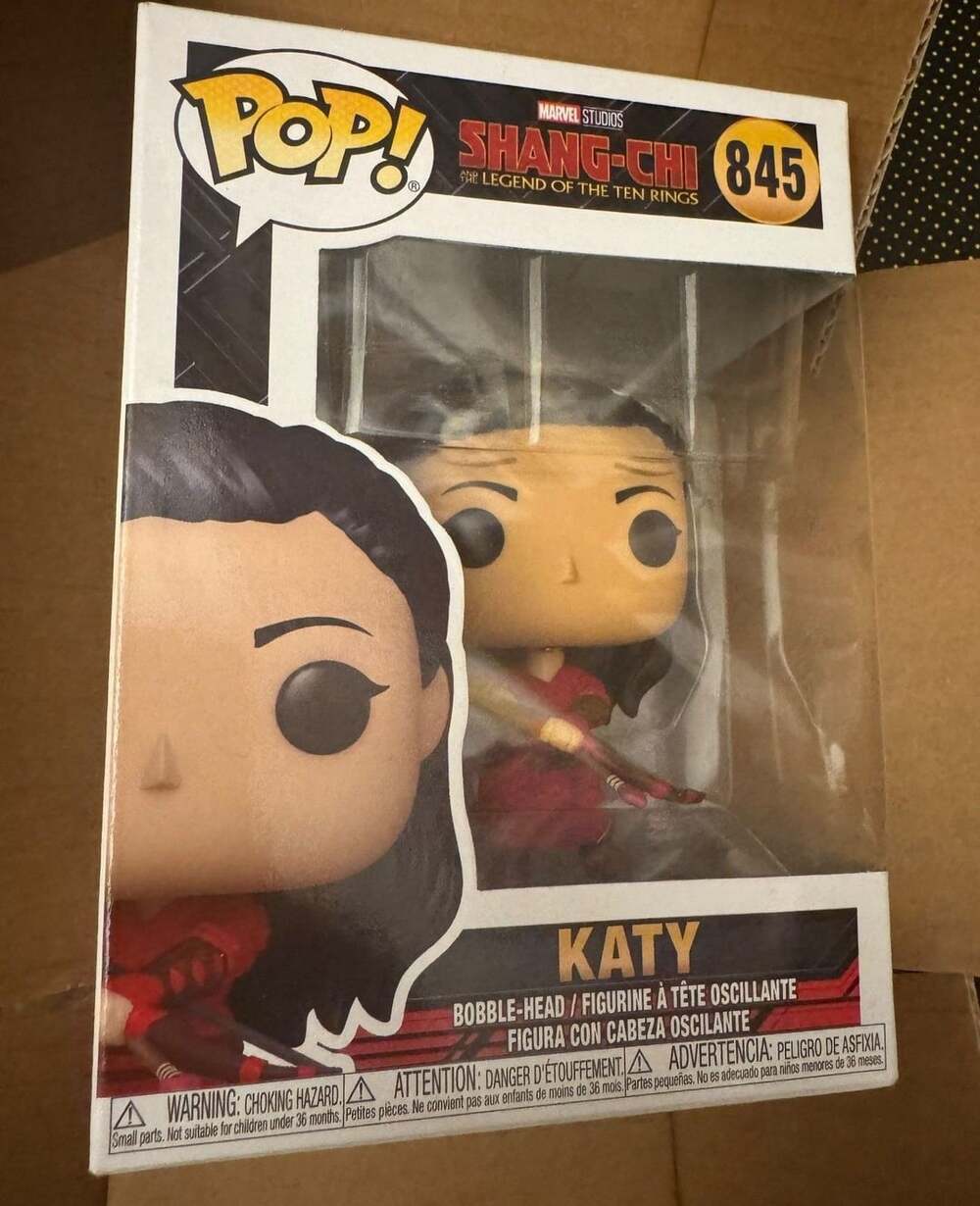 Funko Pop Marvel Shang-Chi Katy Vinyl Figure 845